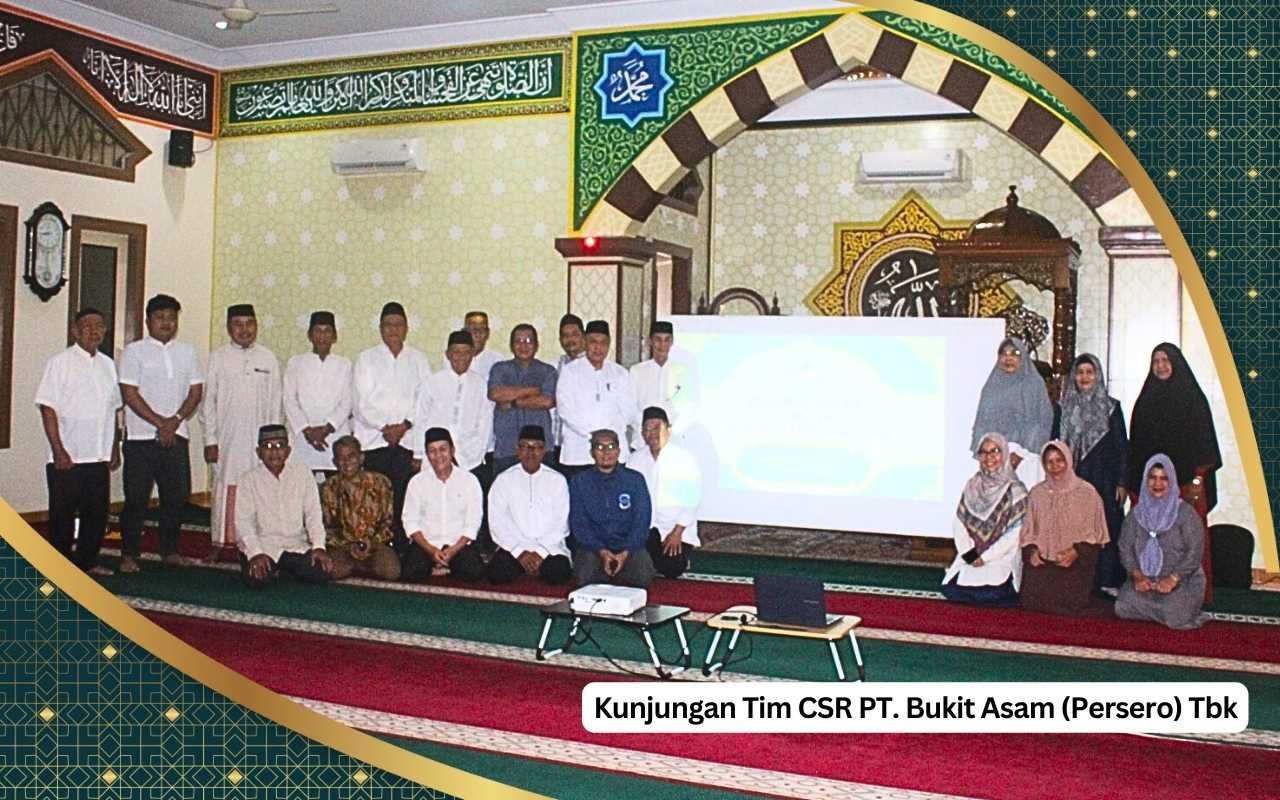 Kunjungan Tim CSR PT. Bukit Asam (Persero)Tbk