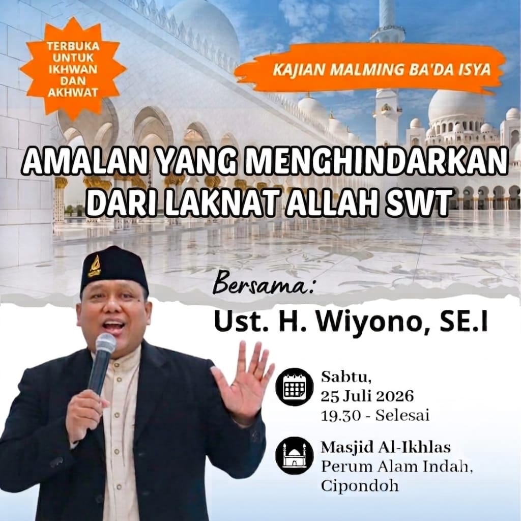 Kajian 25 Juli 2026